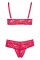 Комплект білизни - 2212404 Cottelli Collection Bra And String Red