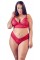 Комплект білизни - 2212404 Cottelli Collection Bra And String Red
