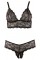 Комплект білизни - 2212404 Cottelli Collection Bra And String Black