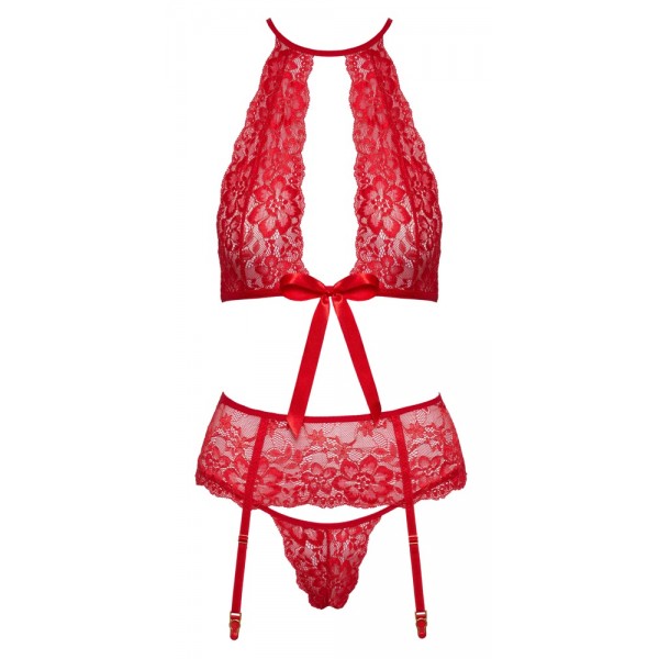 Комплект білизни - 2214547 Kissable Suspender Set Red