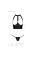 Комплект білизни з відкритими грудьми Passion GENEVIA SET WITH OPEN BRA S/M black, корсет, стрінги