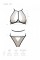 Комплект білизни Passion CHIKA SET, S/M, cream, топ, трусики
