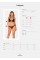 Комплект Obsessive Latinesa 2-pcs set M/L, бюстгальтер та трусики