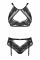 Комплект Obsessive Allastia 2-pcs set black S/M