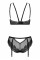 Комплект Obsessive Allastia 2-pcs set black S/M