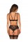 Комплект Obsessive Allastia 2-pcs set black L/XL