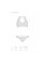 Комплект із бра, трусиків з ажурним декором та відкритим кроком Passion URSULA SET S/M, white