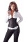 Корсет - 2611040 Cottelli Collection Corset Open Cup