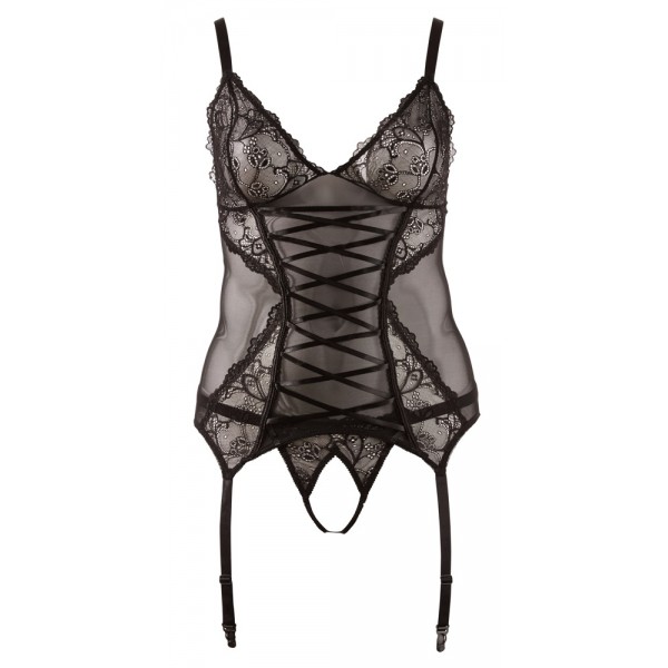 Корсет з підв'язками для панчіх - 2630990 Cottelli Collection Cami Suspender