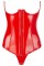 Корсет - 2840006 Black Level Vinyl Corset Red