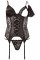 Корсет з підв'язками для панчіх - 2631202 Cottelli Collection Cami Suspender