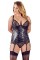 Корсет з підв'язками для панчіх - 2632691 Cottelli Collection Basque Bondage