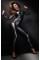 Комбінезон Noir Handmade F162 Powerwetlook overall with leash and two-way zipper, XL, мокрий ефект