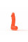 Крафтове мило-член з присоскою Чистий Кайф MEDIUM Orange, натуральне
