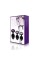 Набор анальных пробок с кристаллом Rianne S: Booty Plug Set Black, диаметр 2,7см, 3,5см, 4,1см