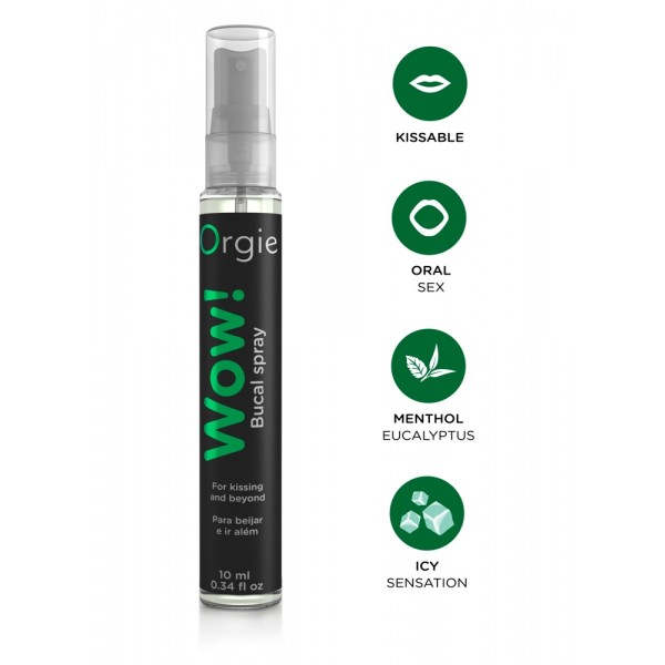 Спрей для орального сексу - Orgie Wow! Bucal Spray, 10 мл