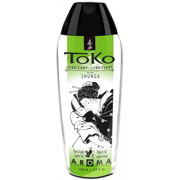 Лубрикант для орального сексу - Shunga Toko Aroma Green Tea Gel, 165 мл