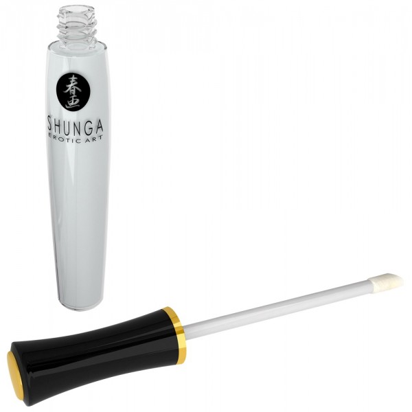 Блиск для губ для орального сексу - Shunga Lipgloss Strawberry, 10 мл