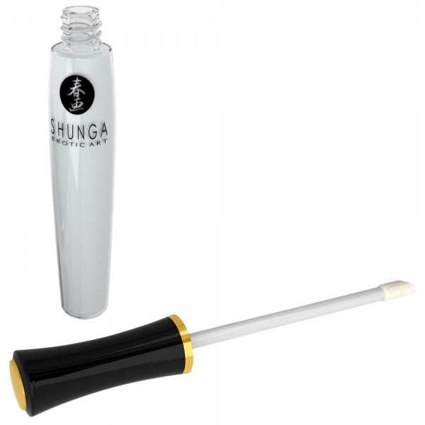 Блиск для губ для орального сексу - Shunga Lipgloss Coconut Water, 10 мл