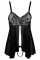 2741547 Babydoll & Thong - Black {} M