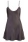 Пеньюар - 2750007 Cottelli Collection Satin Chemise Black