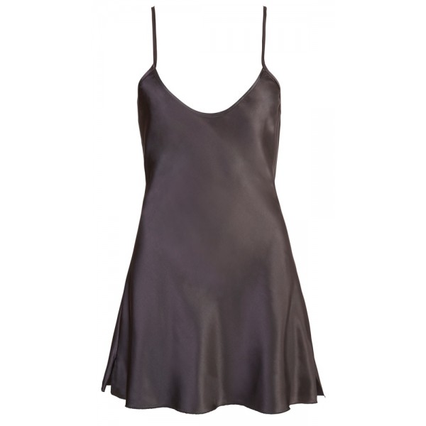 Пеньюар - 2750007 Cottelli Collection Satin Chemise Black