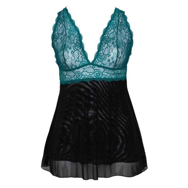 Пеньюар - 2741423 Cottelli Collection Babydoll Petrol