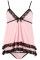 Пеньюар - 2740052 Cottelli Collection Babydoll Pink