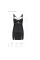 Бебі-дол з еко-шкіри та мережива Passion LOONA CHEMISE XXL/XXXL, black