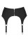 2340569 Cottelli Collection Suspender Belt Black
