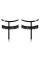 2460939 Cottelli Collection Suspender Garters Black