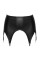 2001110 Zado Leather Suspender Belt Black