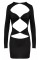 2718596 Cottelli Collection Dress Black - XL
