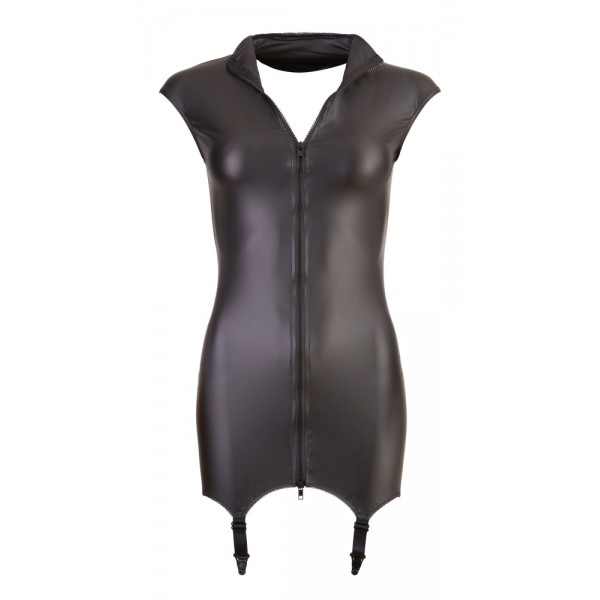 Плаття - 2716011 Cottelli Collection Dress With Suspender Straps