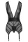 2633108 Cottelli Collection Basque And String Black - XL