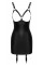 2001098 Zado Leather Dress Black