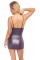 2718928 Cottelli Collection Dress Lacing Purple - M