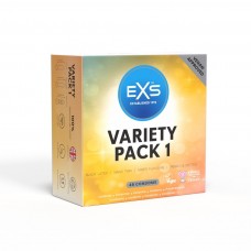 Презервативи - EXS Variety Pack 1, 48 шт.