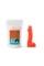 Свічка у вигляді члена Чистий Кайф LARGE Orange