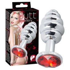 Анальна пробка - Aluminium Butt Jewellery