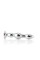Silver anal plug TOYFA Metal with red round-shaped gem, length 12,2 cm, diameter 2-2,5 cm, weight 14