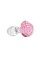 Стеклянная анальная пробка Pillow Talk Rosy Luxurious Glass Anal Plug, ⌀3,3 см, вибропуля в подарок