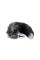 Металева анальна пробка Лисячий хвіст Alive Black And White Fox Tail M, діаметр 3,4 см