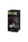 Металева анальна пробка Лисячий хвіст Alive Black And White Fox Tail M, діаметр 3,4 см