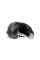 Металева анальна пробка Лисячий хвіст Alive Black And White Fox Tail L, діаметр 3,9 см