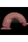 Реалистичный вибратор - Vibrating Dual Density Power Cock 10.5''