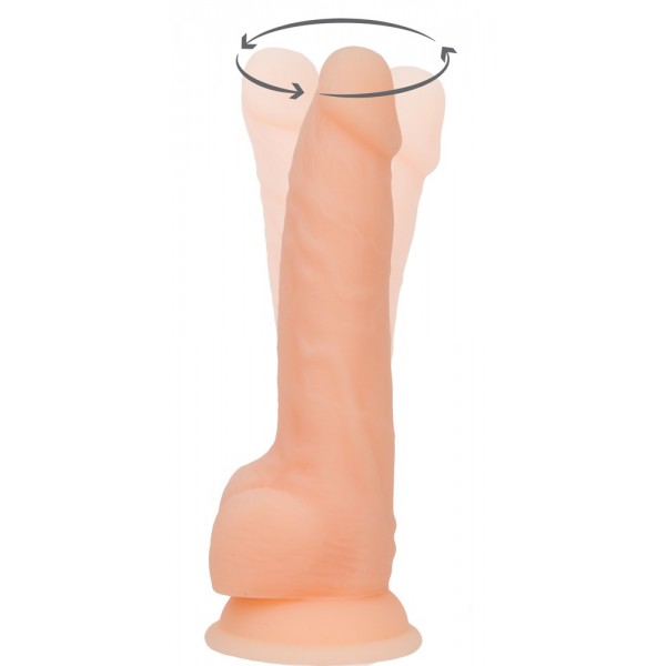 Naked Addiction 8 Rotating&Vibrating Dong V