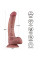 Реалістичний вібратор - Vibrating Dual Density Power Cock 9''
