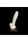 Фаллоимитатор SilexD Johnny Pink Glow in the dark, двухслойный, силикон+Silexpan, диаметр 3,5см