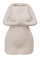 Керамічна ваза Women´s Body White, 175 мл